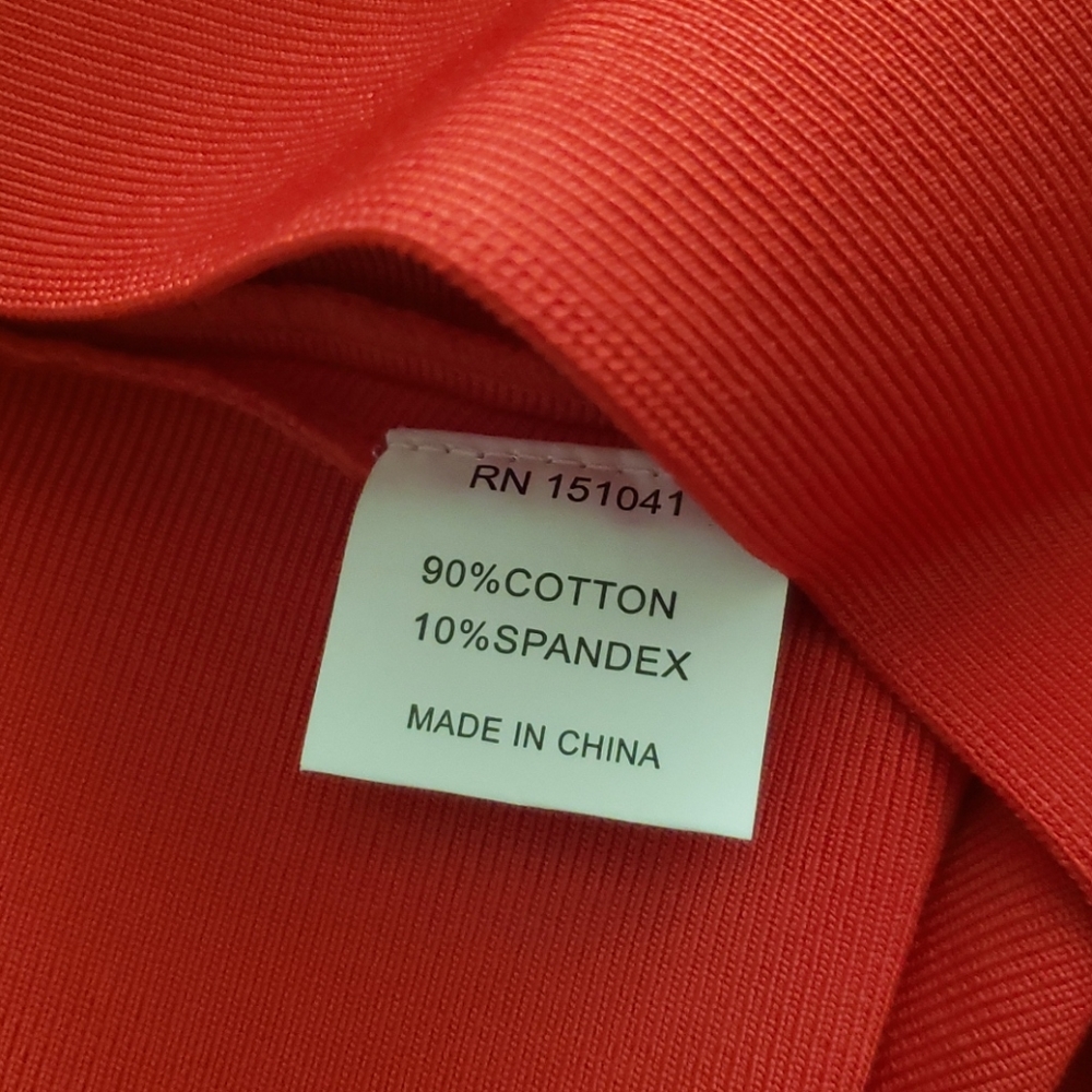 Few Moda New York One Shoulder Red Ruffle Dress - Picture 5 of 7